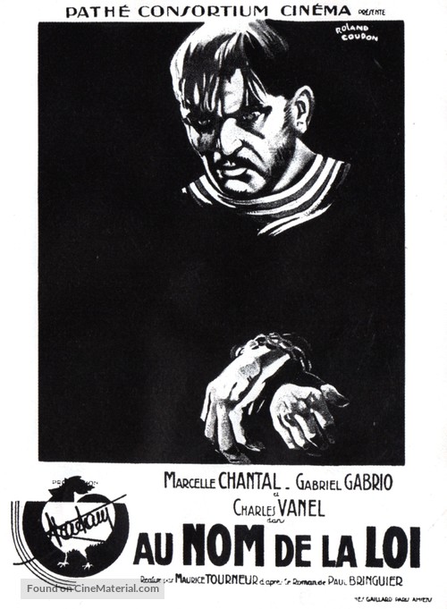 Au nom de la loi - French Movie Poster