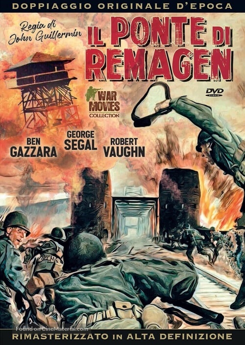 The Bridge at Remagen - Italian DVD movie cover