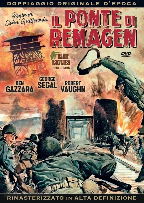 The Bridge at Remagen - Italian DVD movie cover