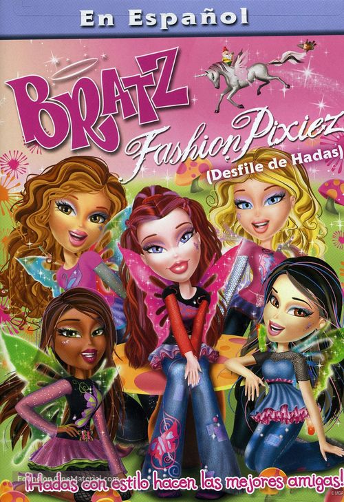 Bratz Fashion Pixiez - Mexican DVD movie cover