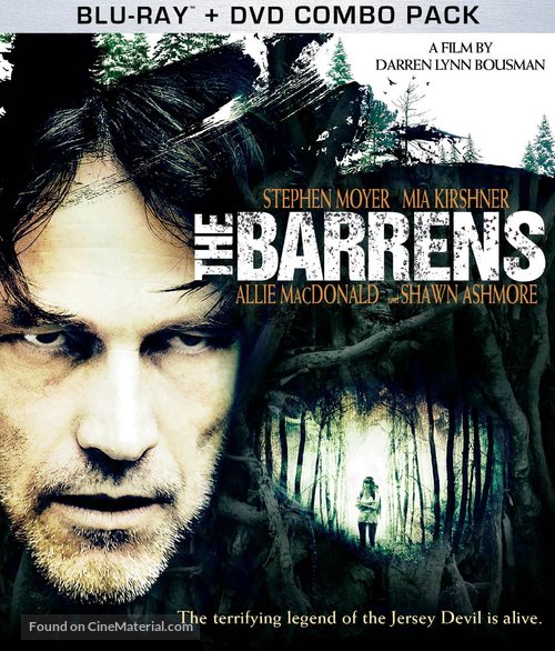 The Barrens - Blu-Ray movie cover