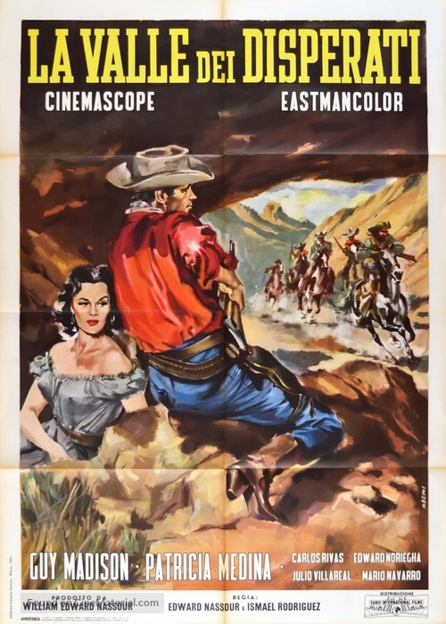 The Beast of Hollow Mountain - Italian Movie Poster