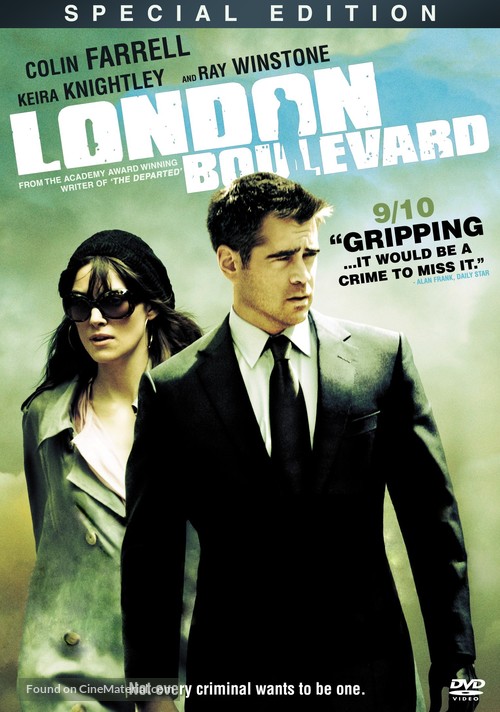 London Boulevard - DVD movie cover