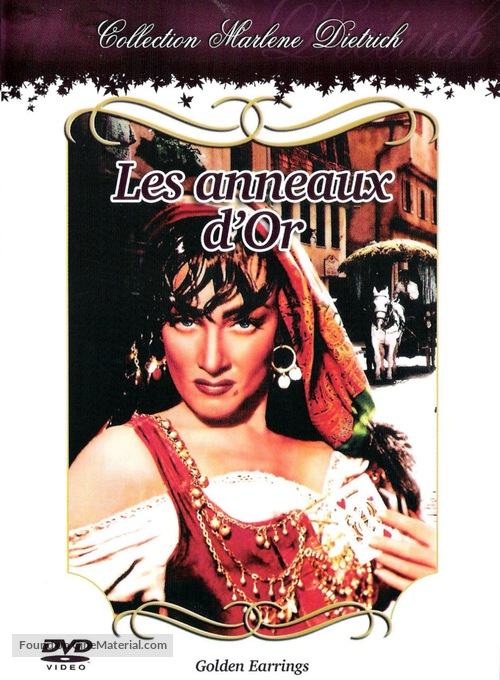 Golden Earrings - French DVD movie cover