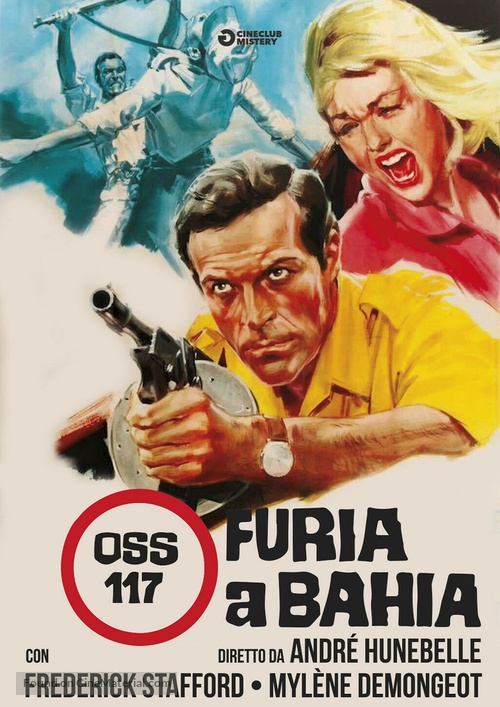 Furia &agrave; Bahia pour OSS 117 - Italian DVD movie cover