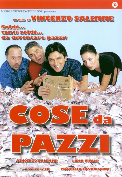 Cose da pazzi - Italian DVD movie cover