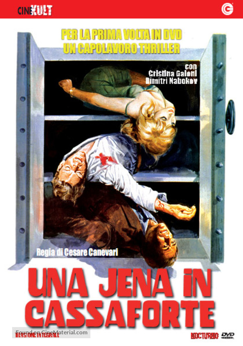 Una iena in cassaforte - Italian DVD movie cover