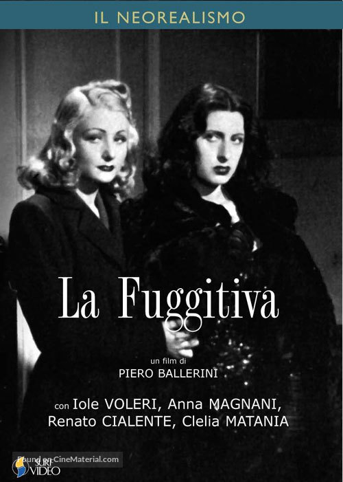 La fuggitiva - Italian DVD movie cover