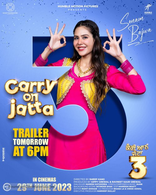 Carry on Jatta 3 - Indian Movie Poster