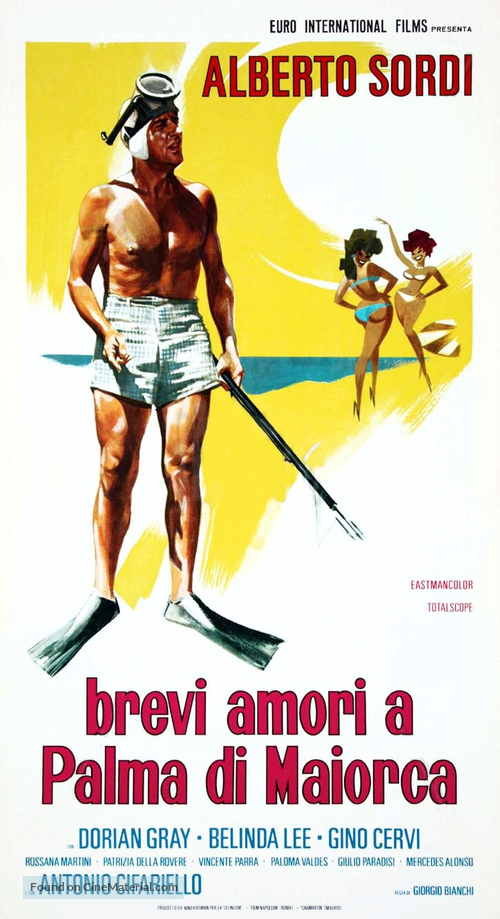 Brevi amori a Palma di Majorca - Italian Theatrical movie poster