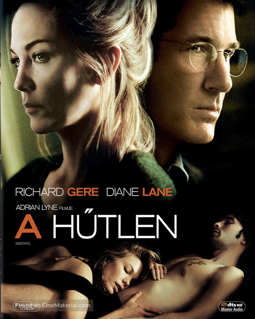 Unfaithful - Hungarian Blu-Ray movie cover