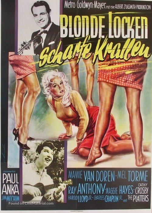 Girls Town - German Movie Poster