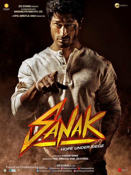 Sanak - Indian Movie Poster