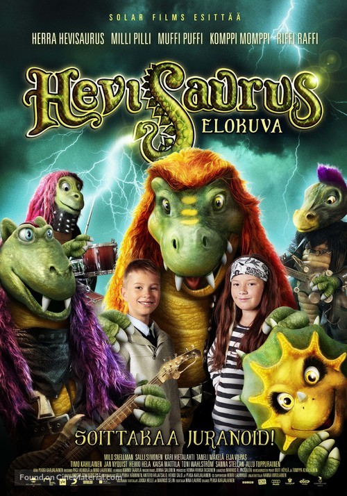 Hevisaurus-elokuva - Finnish Movie Poster