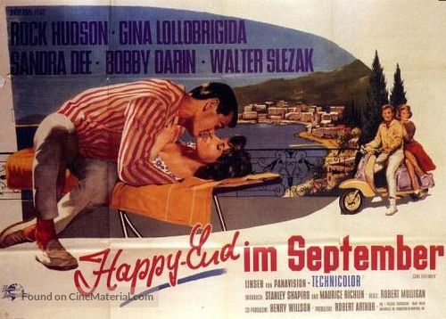 Come September - German Movie Poster