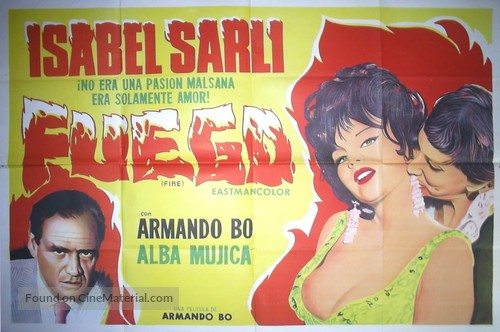 Fuego - Argentinian Movie Poster