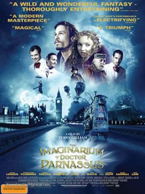 The Imaginarium of Doctor Parnassus - Australian Movie Poster