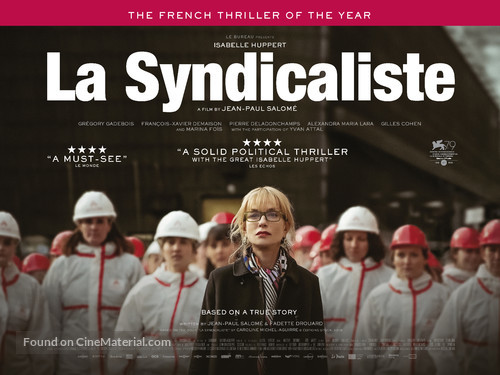 La syndicaliste - British Movie Poster