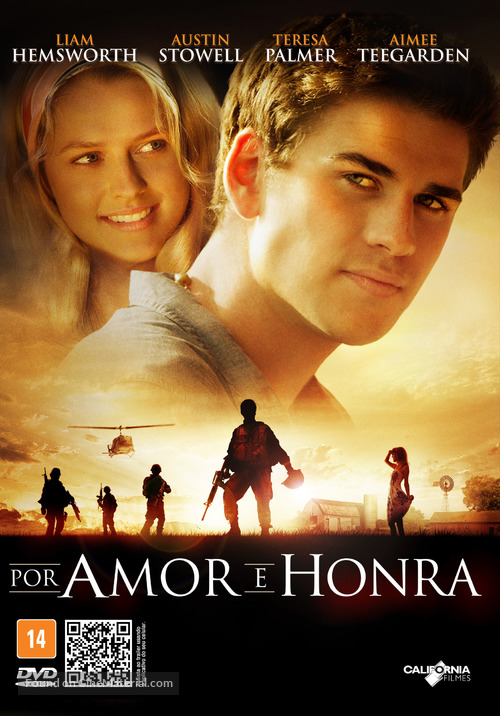 Love and Honor - Brazilian DVD movie cover