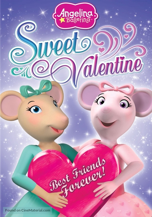 Angelina Ballerina: Sweet Valentine - DVD movie cover