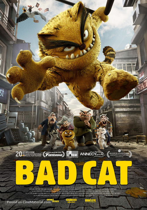 K&ouml;t&uuml; Kedi Serafettin - Turkish Movie Poster