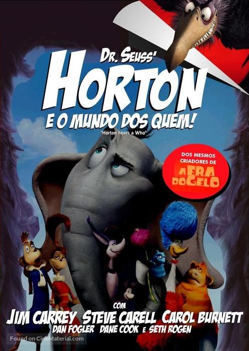 Horton Hears a Who! - Brazilian Movie Cover