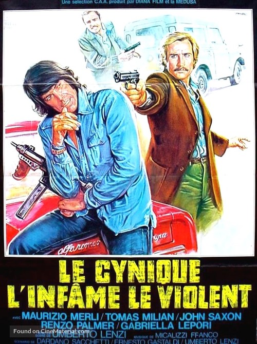 Il cinico, l&#039;infame, il violento - French Movie Poster