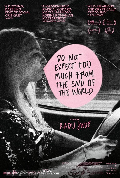 Do Not Expect Too Much from the End of the World - Movie Poster