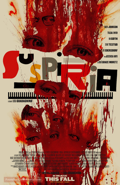 Suspiria - Theatrical movie poster