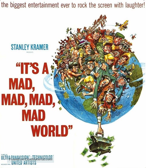 It&#039;s a Mad Mad Mad Mad World - Blu-Ray movie cover