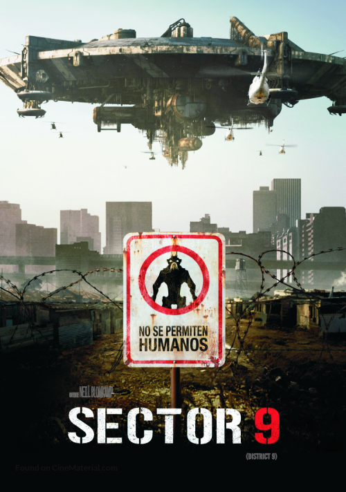 District 9 - Argentinian DVD movie cover
