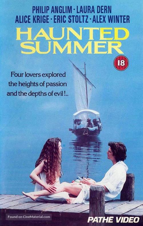 Haunted Summer - British VHS movie cover