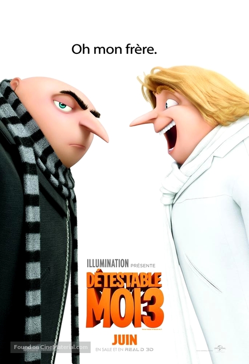 Despicable Me 3 - Canadian Movie Poster