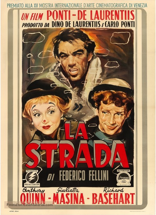 La strada - Italian Movie Poster