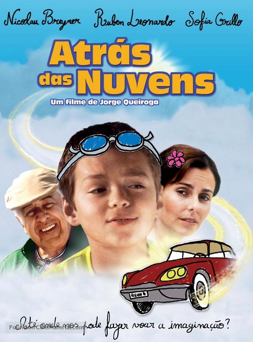 Atr&aacute;s das Nuvens - Portuguese Movie Poster