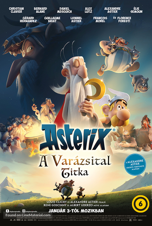Ast&eacute;rix: Le secret de la potion magique - Hungarian Movie Poster