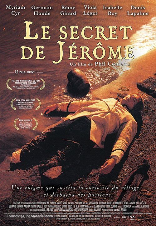 Le secret de J&eacute;r&ocirc;me - Canadian Movie Poster