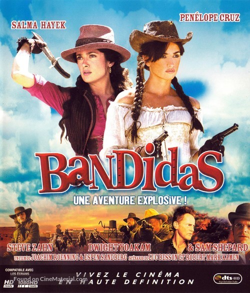 Bandidas - French Blu-Ray movie cover