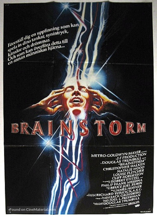 Brainstorm - Swedish Movie Poster