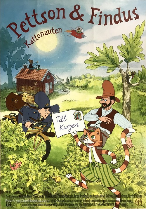 Pettson och Findus - Kattonauten - Swedish Movie Poster