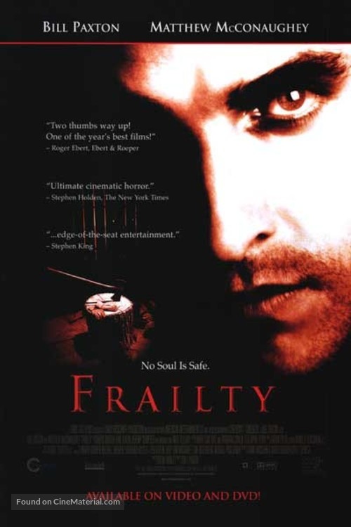 Frailty - Movie Poster