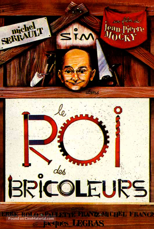 Le roi des bricoleurs - French Movie Poster