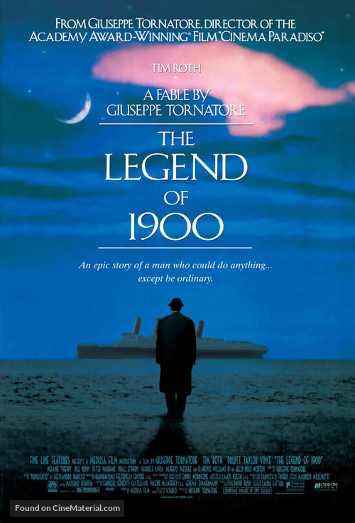 La leggenda del pianista sull&#039;oceano - Movie Poster