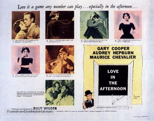 Love in the Afternoon - Movie Poster