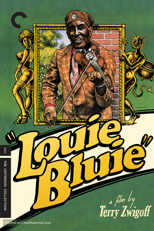 Louie Bluie - DVD movie cover