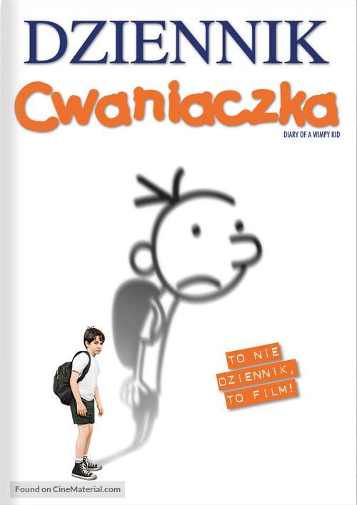 Diary of a Wimpy Kid - Polish DVD movie cover