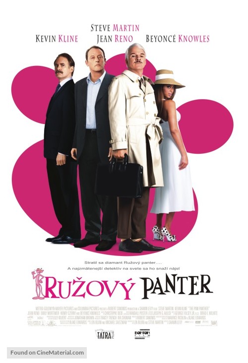 The Pink Panther - Slovak Movie Poster