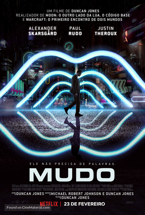 Mute - Portuguese Movie Poster
