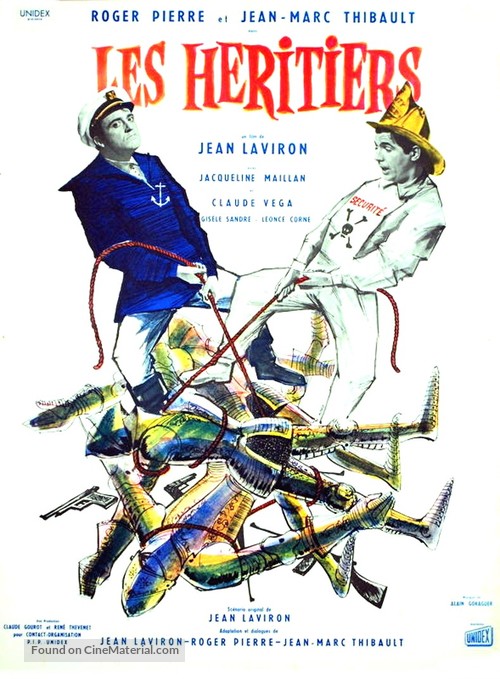 Les h&eacute;ritiers - French Movie Poster