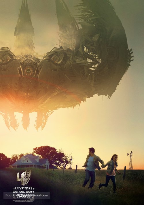 Transformers: Age of Extinction - Spanish Movie Poster